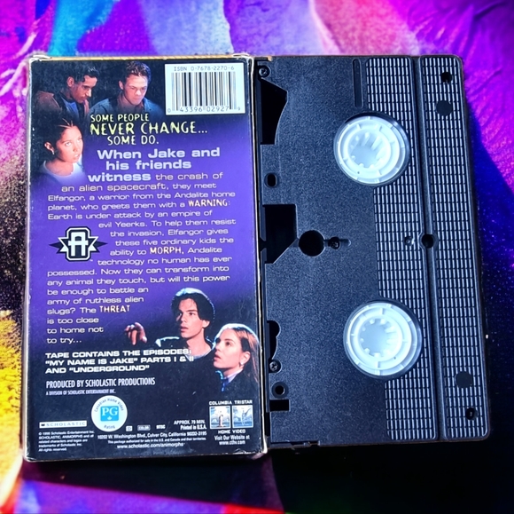 Animorphs Invasion Series: Part 1 One VHS 1998 Invasion Begins Scholastic - Picture 2 of 3